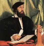HOLBEIN, Hans the Younger Unknown Gentleman with Music Books and Lute sf china oil painting artist